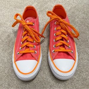 NWOT Converse Neon Nights Pink Sneakers - Size 7
